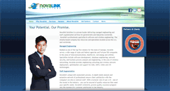 Desktop Screenshot of novalink-solutions.com