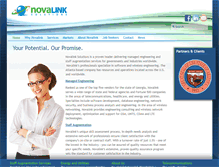 Tablet Screenshot of novalink-solutions.com